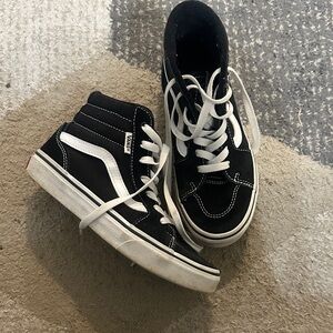 Vans Classic Black and White High-Tops